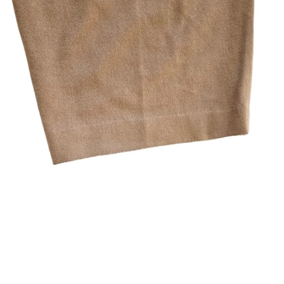 Lafayette 148 Camel Hair Cooper Pleated Barrel Leg Ankle Pant Camel 14 - Picture 10 of 15